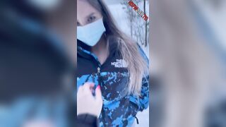 Zara Yazmin – Teasing Girlfriend in between of ice skating and getting nude in icy cold weather and showing my hot body to make her hot OnlyFans leak free video