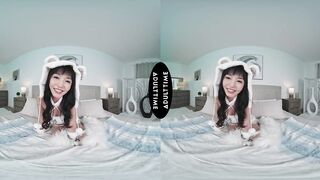 UP CLOSE VR – Petite Marica Hase Lets Parker Ambrose Play With Her Clit Then Tries To Take His BWC