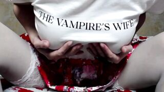 Dildo Reaching My Stomach – Linda Skinny / Link Below – Linda Black