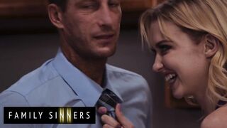 FAMILY SINNERS – Ryan Mclane Can’t Resist His Stepdaughter Chloe Cherry Wearing A Set Of Lingerie