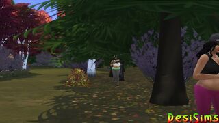 Hindi version – Desi young boy fucked Laxmi Aunty in shower – Wickedwhims