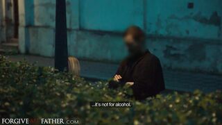 [Full Scene] Young runaway has rough raw sex in back of a van with huge cock – Forgive Me Father